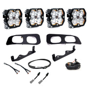 Baja Designs Squadron 2.0 Pro Dual Fog Pocket Light Kit | 2023+ Ford F-250 | 2023+ Ford F-350
