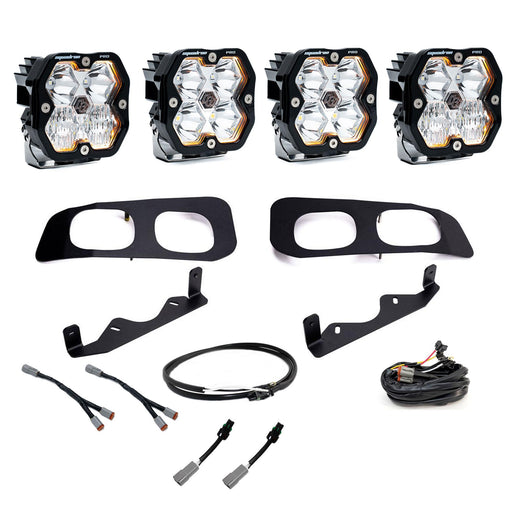 Baja Designs Squadron 2.0 Pro Dual Fog Pocket Light Kit | 2023+ Ford F-250 | 2023+ Ford F-350