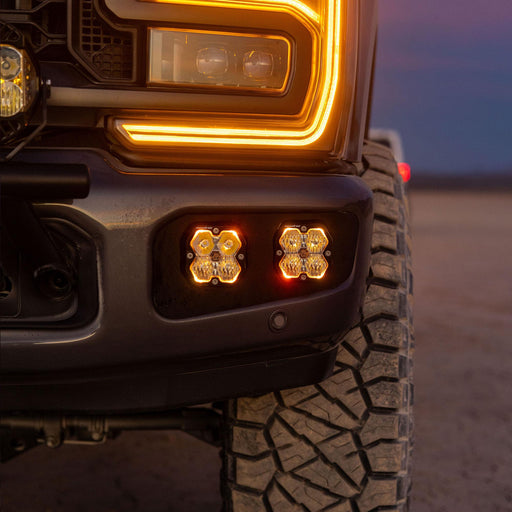 Baja Designs Squadron 2.0 Pro Dual Fog Pocket Light Kit | 2023+ Ford F-250 | 2023+ Ford F-350