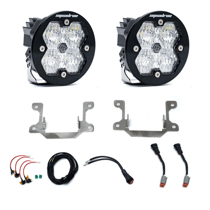 Baja Designs Squadron 2.0 Sport Fog Pocket Light Kit Big Horn | 2019-2025 Ram 2500 | 2019-2025 Ram 3500