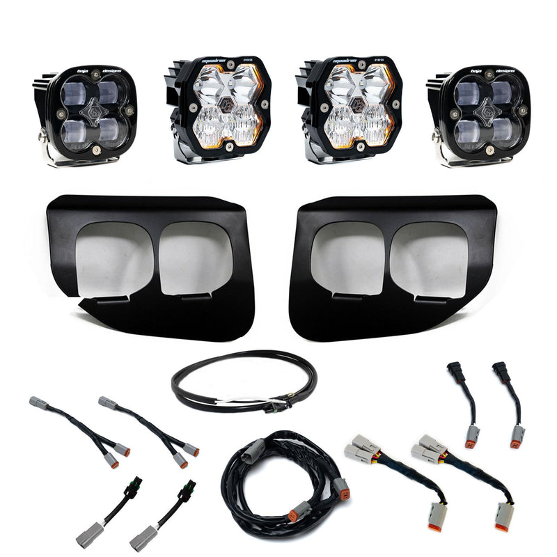 Baja Designs Squadron 2.0 Pro/Squadron SAE Dual Fog Pocket Light Kit | 2020-2022 Ford F-250 | 2020-2022 Ford F-350