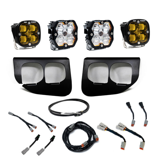 Baja Designs Squadron 2.0 Pro/Squadron SAE Dual Fog Pocket Light Kit | 2020-2022 Ford F-250 | 2020-2022 Ford F-350