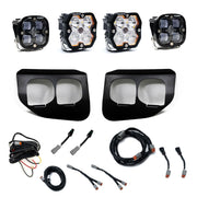 Baja Designs Squadron 2.0 Sport/Squadron SAE Dual Fog Pocket Light Kit | 2020-2022 Ford F-250 | 2020-2022 Ford F-350