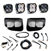 Baja Designs Squadron 2.0 Sport/Squadron SAE Dual Fog Pocket Light Kit | 2020-2022 Ford F-250 | 2020-2022 Ford F-350