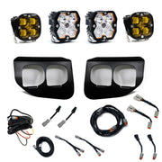 Baja Designs Squadron 2.0 Sport/Squadron SAE Dual Fog Pocket Light Kit | 2020-2022 Ford F-250 | 2020-2022 Ford F-350