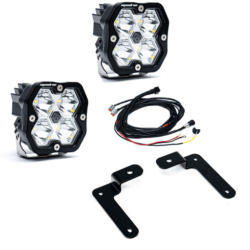 Baja Designs Squadron 2.0 Sport A-Pillar Light Kit | 2018+ Jeep Wrangler | 2020+ Jeep Gladiator