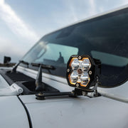 Baja Designs Squadron 2.0 Sport A-Pillar Light Kit | 2018+ Jeep Wrangler | 2020+ Jeep Gladiator