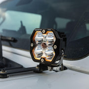 Baja Designs Squadron 2.0 Pro A-Pillar Light Kit | 2018+ Jeep Wrangler | 2020+ Jeep Gladiator