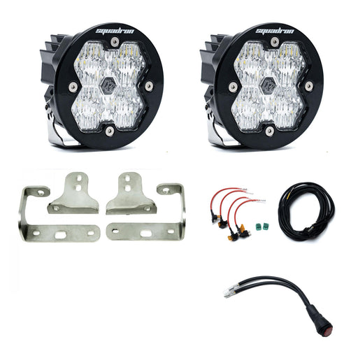 Baja Designs Squadron-R 2.0 Sport Fog Pocket Light Kit | 2018+ Jeep Wrangler | 2020+ Jeep Gladiator