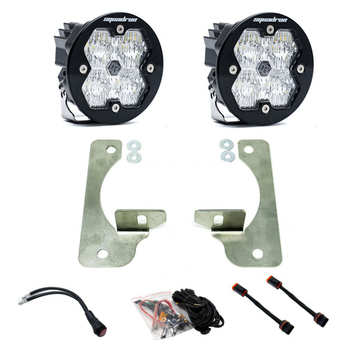 Baja Designs Squadron-R 2.0 Sport Fog Pocket Light Kit w/ OE Bumper | 2018+ Jeep Wrangler | 2020+ Jeep Gladiator