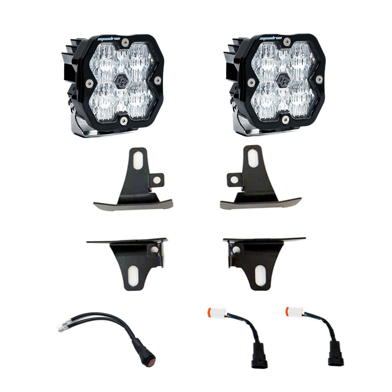 Baja Designs Squadron 2.0 Sport Fog Pocket Light Kit | 2015-2020 Ford F-150 | 2017-2022 Ford F-350 | More