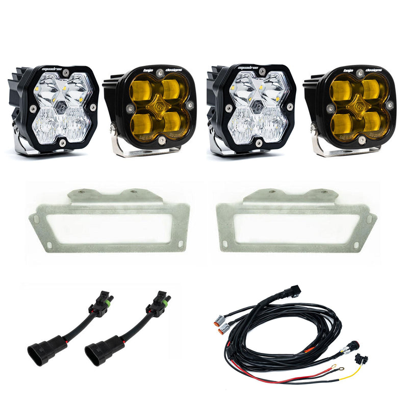 Baja Designs Squadron 2.0 Sport/Squadron SAE Dual Fog Pocket Light Kit | 2009-2012 Ram 1500 | 2010-2018 Ram 2500 | 2010-2018 Ram 3500