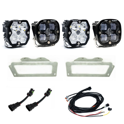 Baja Designs Squadron 2.0 Sport/Squadron SAE Dual Fog Pocket Light Kit | 2009-2012 Ram 1500 | 2010-2018 Ram 2500 | 2010-2018 Ram 3500