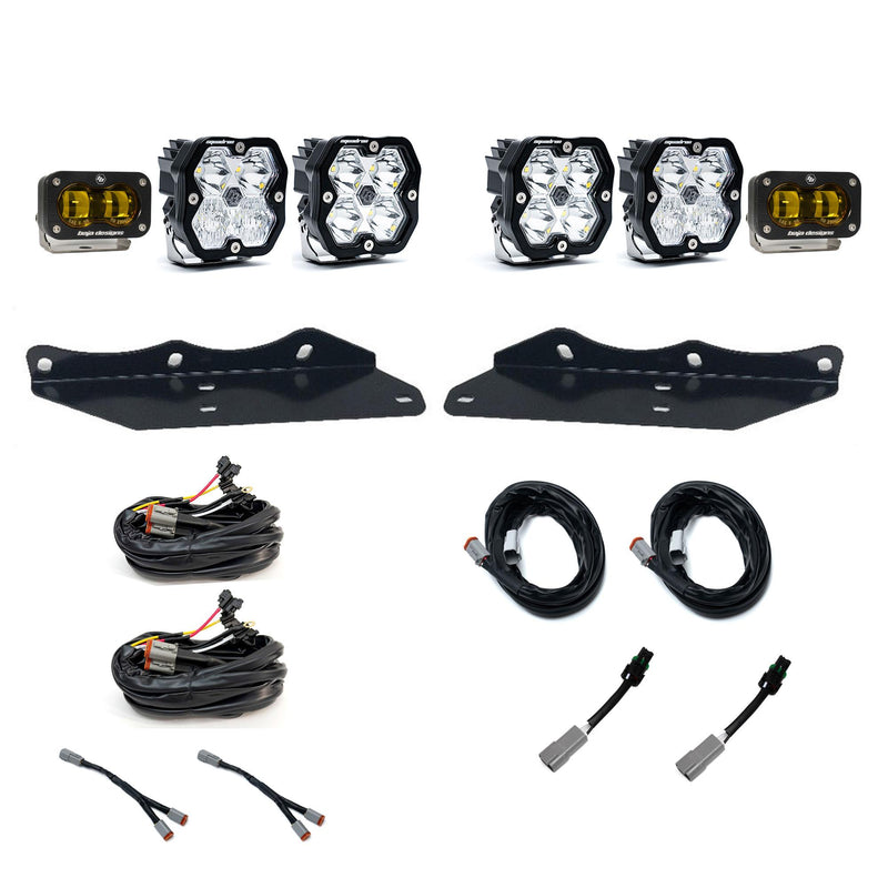 Baja Designs Squadron 2.0 Sport/S2 SAE Sportman Fog Pocket Light Kit | 2017-2020 Ford F-150 | 2017-2020 Ford F-150 Raptor