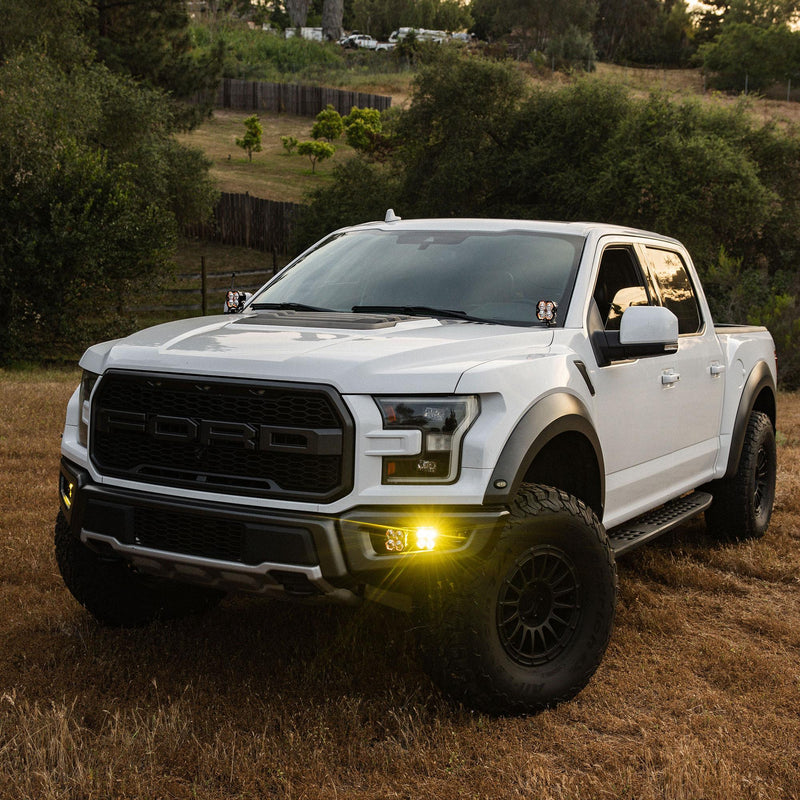Baja Designs Squadron 2.0 Pro/S2 SAE Pro Fog Pocket Light Kit | 2017-2020 Ford F-150 | 2017-2020 Ford F-150 Raptor