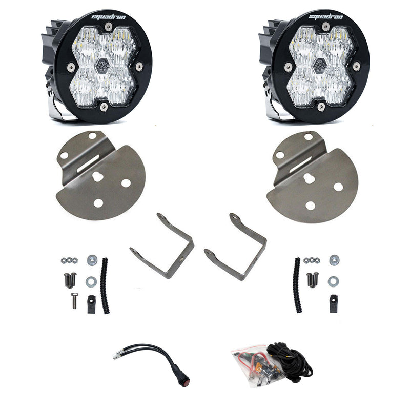 Baja Designs Squadron-R 2.0 Sport Fog Pocket Light Kit | 2015-2019 Chevy Colorado | 2015-2019 Chevy Silverado 2500HD | More
