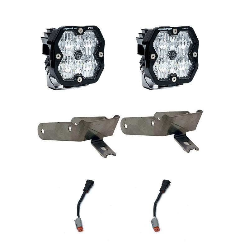 Baja Designs Squadron 2.0 Pro Fog Pocket Light Kit | 1999-2010 Ford F-250 | 1999-2010 Ford F-350