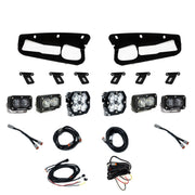 Baja Designs Squadron 2.0 Pro/S2 Pro/S2 SAE Pro Fog Pocket Light Kit w/ Steel Bumper | 2021+ Ford Bronco