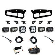 Baja Designs Squadron 2.0 Pro/S2 Pro/S2 SAE Pro Fog Pocket Light Kit w/ Steel Bumper | 2021+ Ford Bronco
