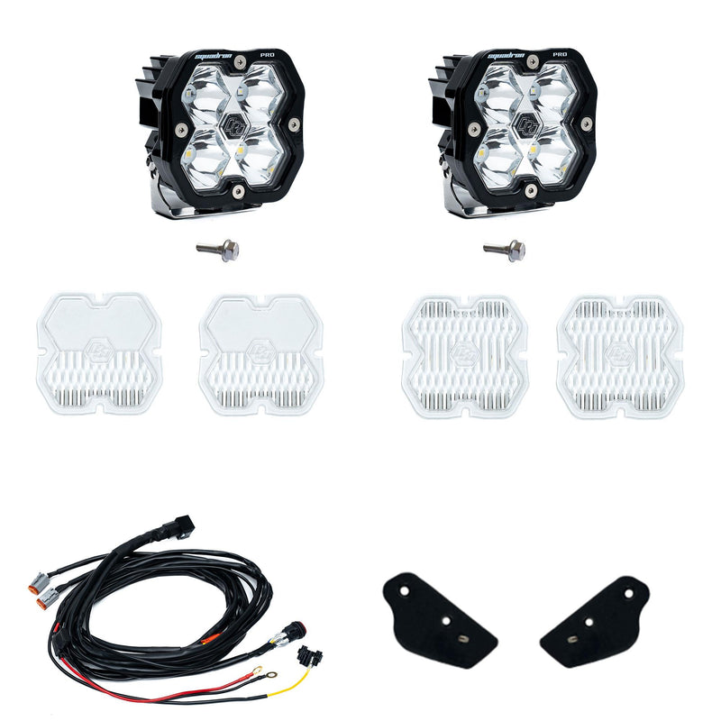 Baja Designs Squadron 2.0 Pro A-Pillar Light Kit | 2021+ Ford Bronco