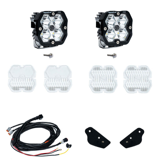 Baja Designs Squadron 2.0 Pro A-Pillar Light Kit | 2021+ Ford Bronco