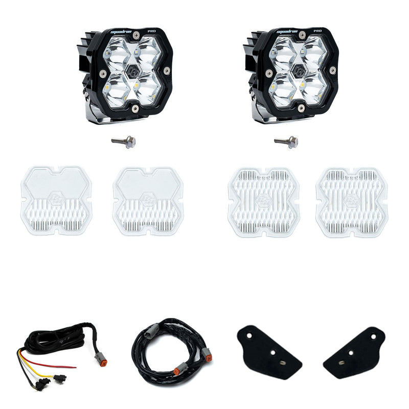 Baja Designs Squadron 2.0 Pro A-Pillar Light Kit | 2021+ Ford Bronco