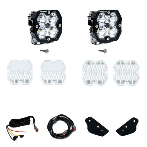 Baja Designs Squadron 2.0 Pro A-Pillar Light Kit | 2021+ Ford Bronco