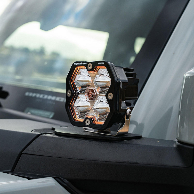 Baja Designs Squadron 2.0 Pro A-Pillar Light Kit | 2021+ Ford Bronco