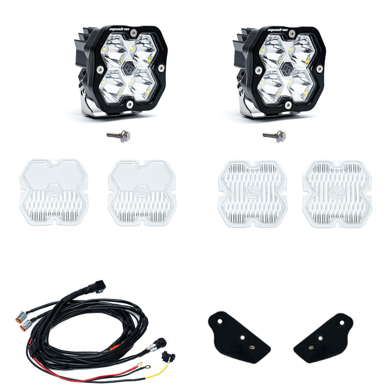 Baja Designs Squadron 2.0 Sport A-Pillar Light Kit | 2021+ Ford Bronco