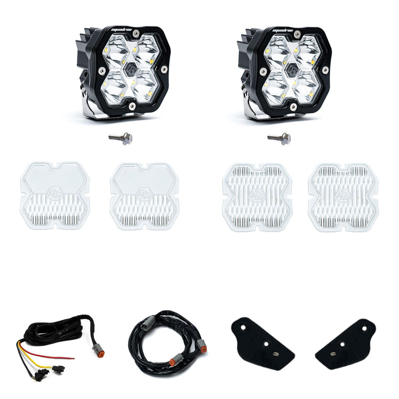Baja Designs Squadron 2.0 Sport A-Pillar Light Kit | 2021+ Ford Bronco