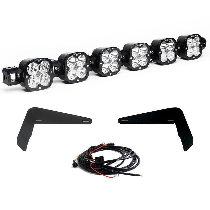 Baja Designs XL Pro Linkable Sport Bumper Light Kit w/ OE Steel Bumper (Multi-Pattern Wiring) B | 2021+ Ford Bronco