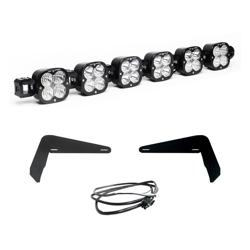 Baja Designs XL Pro Linkable Sport Bumper Light Kit w/ OE Steel Bumper (Multi-Pattern Wiring) | 2021+ Ford Bronco