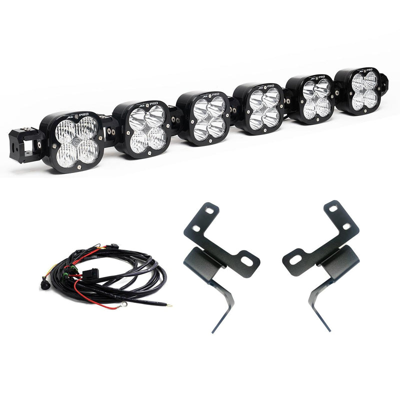 Baja Designs XL Pro Linkable Sport Bumper Light Kit w/ OE Plastic Bumper (Multi-Pattern Wiring) | 2021+ Ford Bronco