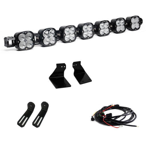 Baja Designs 7XL Pro Linkable LED Light Bar Bumper Kit for (Light Pattern Multi-Pattern Color Wiring Type) | 2020-2022 Ford F-250 | 2020-2022 Ford F-350