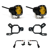 Baja Designs S1 Fog Pocket Light Kit AT4-X | 2022+ GMC Sierra 1500 | 2023+ Chevy Colorado | More