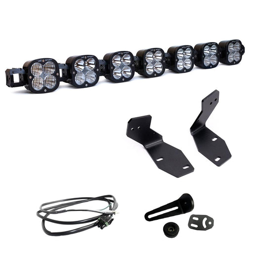 Baja Designs 7XL Pro Linkable LED Light Bar Bumper Kit for (Light Pattern Multi-Pattern Color Wiring Type) | 2023+ Ford F-250 | 2023+ Ford F-350