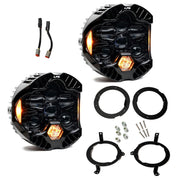 Baja Designs DOT LP6 LED Headlight Kit w/LED Headlights | 2018+ Jeep Wrangler | 2020-2025 Jeep Gladiator
