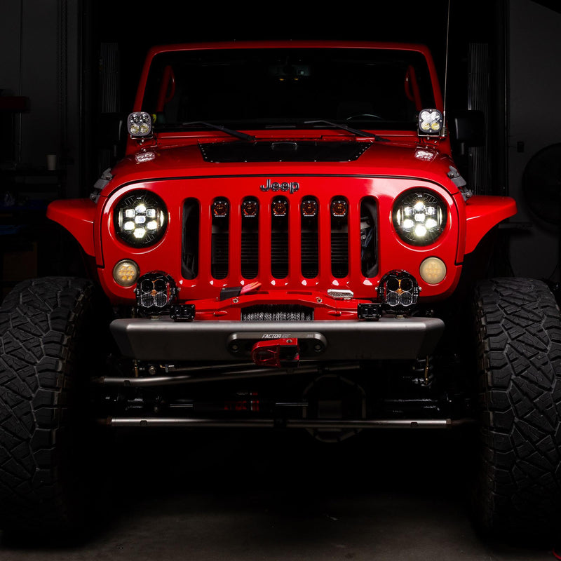 Baja Designs DOT LP6 LED Headlight Kit w/LED Headlights | 2007-2018 Jeep Wrangler