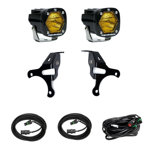 Baja Designs S1 Knuckle Pods Light Kit (Trail) | 2018+ Jeep Wrangler | 2020+ Jeep Gladiator