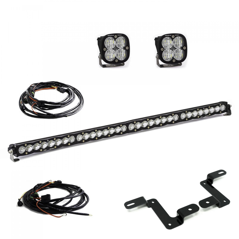 Baja Designs 40 Inch Cowl Mount S8 Squadron Sport | 2018+ Jeep Wrangler | 2020-2025 Jeep Gladiator