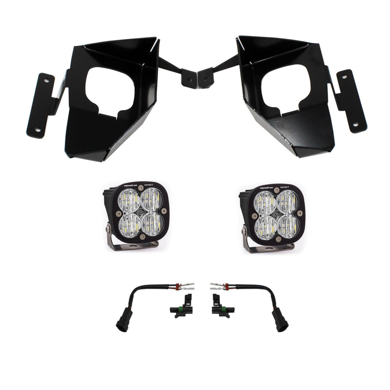 Baja Designs Fog Pocket Kit Squadron Sport W/C | 2016-2018 Chevy Silverado 1500