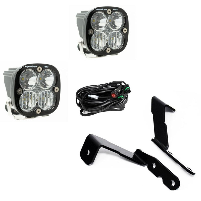 Baja Designs A-Pillar Kit Squadron Pro Lights | 2007-2013 Chevy Silverado 1500 | 2007-2013 GMC Sierra 3500HD | More