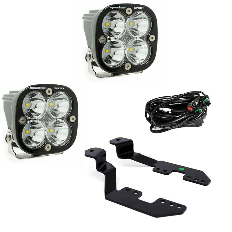 Baja Designs A-Pillar Mount Kit Squadron Sport | 2007-2019 GMC Canyon | 2007-2018 GMC Sierra 1500 | More