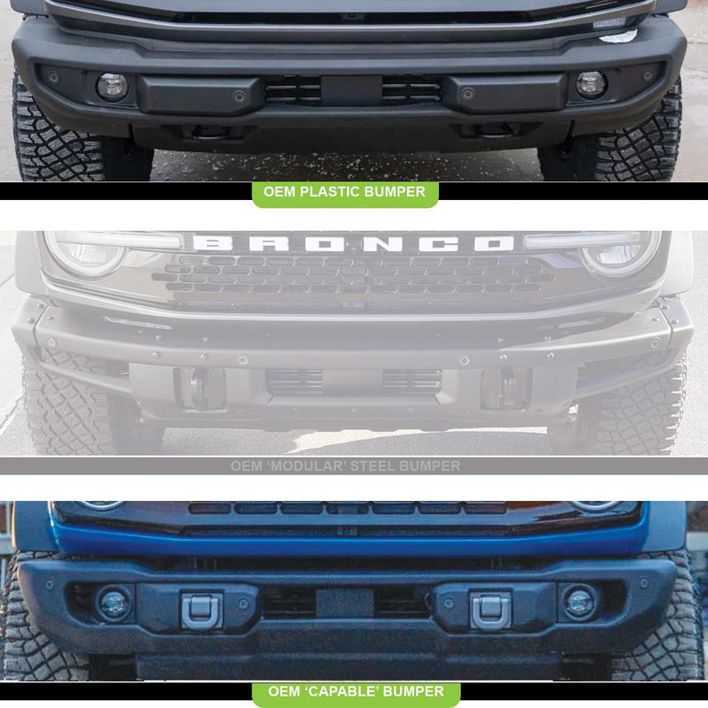 Baja Designs Fog Pocket Kit Squadron Sport | 2019-2023 Ford Ranger | 2023-2025 Ford Bronco