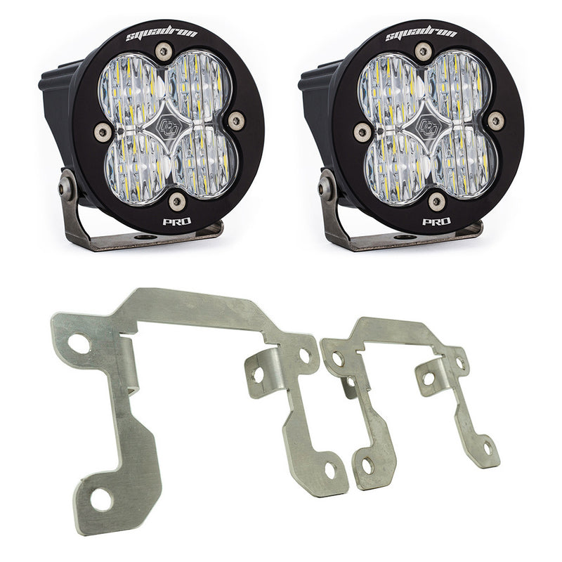 Baja Designs Fog Pocket Kit Squadron Pro | 2019-2023 Ford Ranger | 2023-2025 Ford Bronco