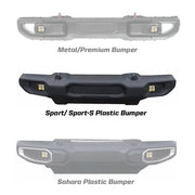 Baja Designs Fog Light Squadron-R SAE Sport/Sport-S Fog Pocket Kit | 2018+ Jeep Wrangler | 2020-2025 Jeep Gladiator