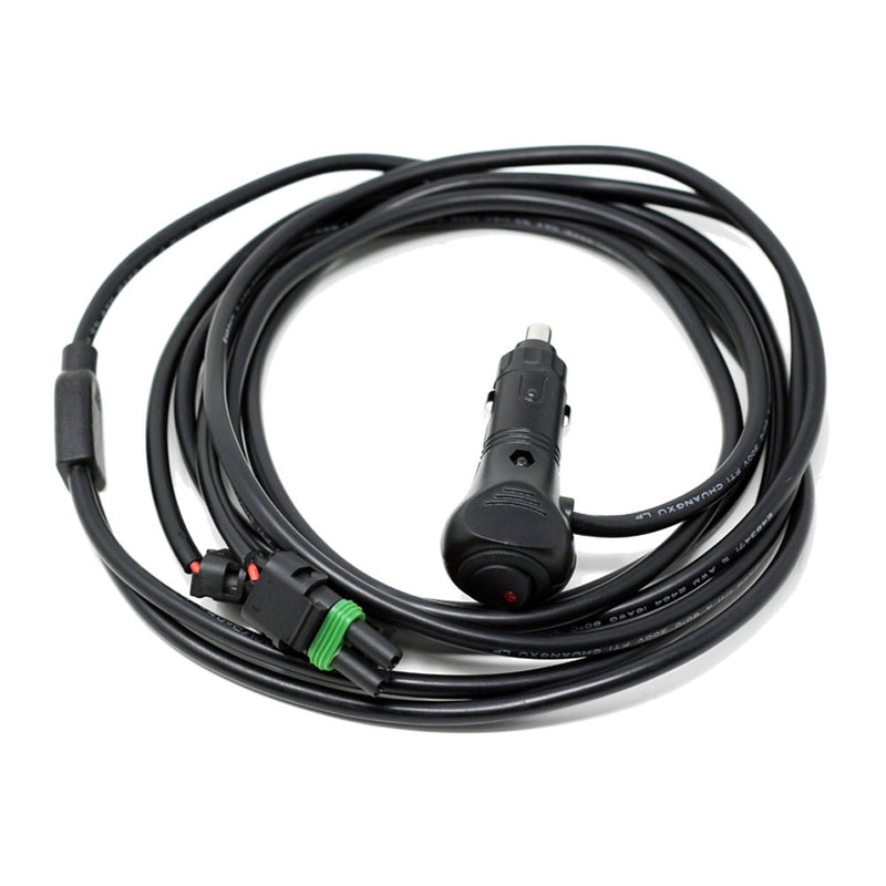 Baja Designs 10 Foot Wire Harness w/12v Cigarette Plug-2 Light Max 85 Watts | Universal