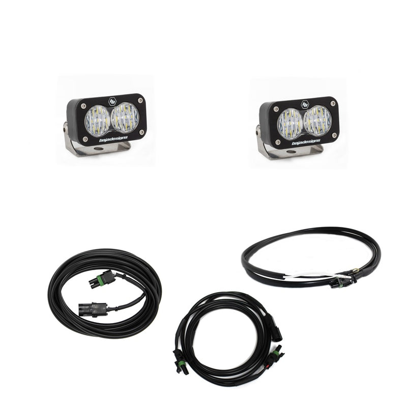 Baja Designs LED Light Kit Reverse Kit Dual S2 Sport W/C For | 2018-2025 Jeep Wrangler