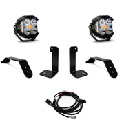 Baja Designs Dual LP4 Auxiliary Light Kit | 2018+ Jeep Wrangler | 2020-2025 Jeep Gladiator