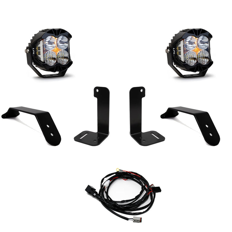 Baja Designs Dual LP4 Auxiliary Light Kit | 2018+ Jeep Wrangler | 2020-2025 Jeep Gladiator